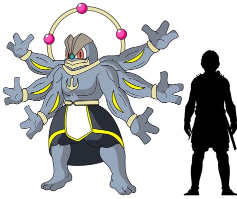 machamp mega|female machamp.